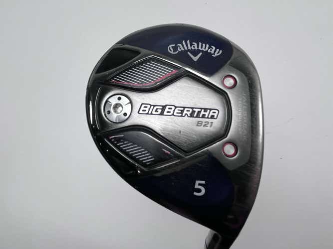 Callaway Big Bertha B21 5 Fairway Wood 18* RCH 55g Regular Graphite Mens RH