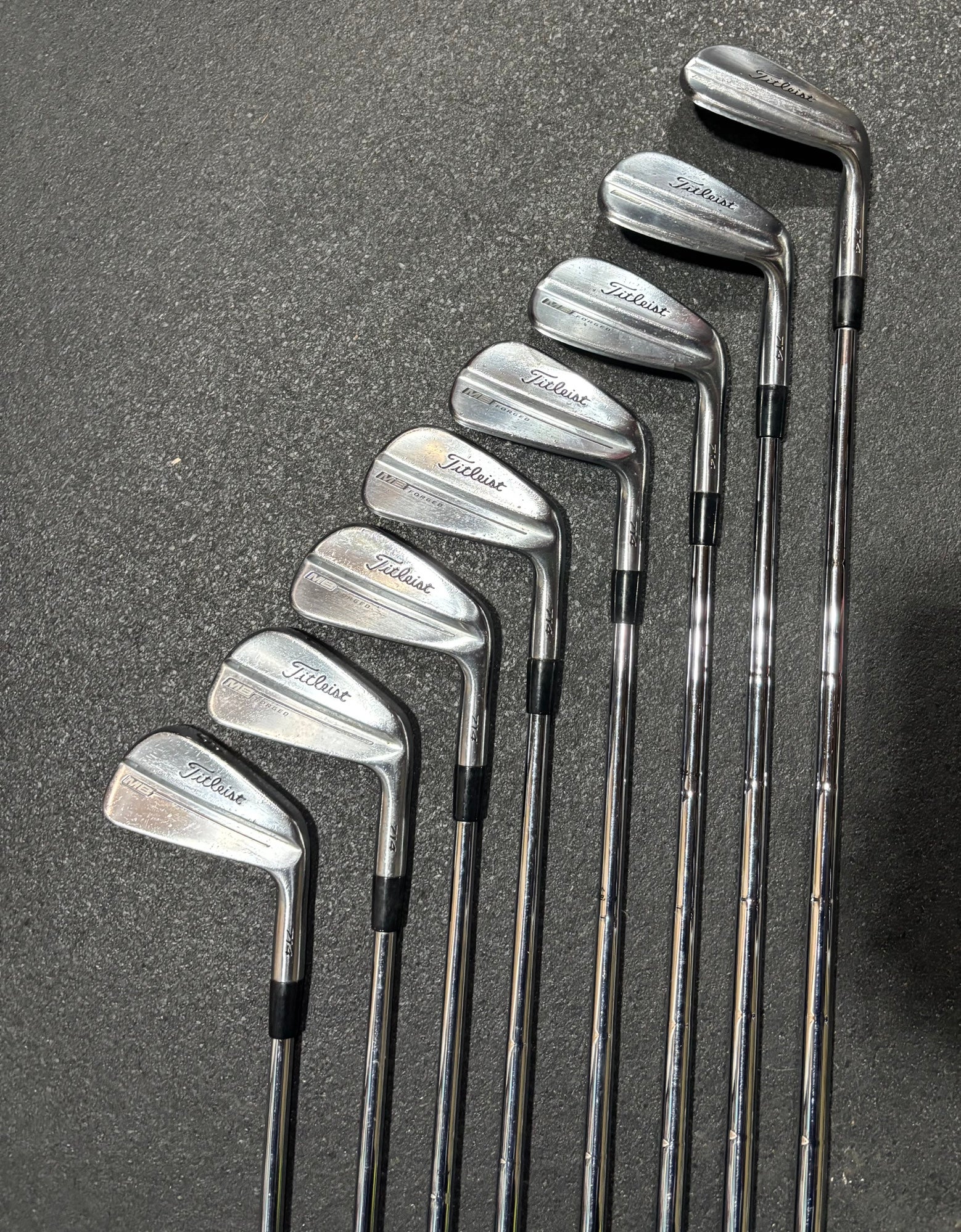 Titleist MB Forged 714 Right Handed Iron Set Extra Stiff Flex