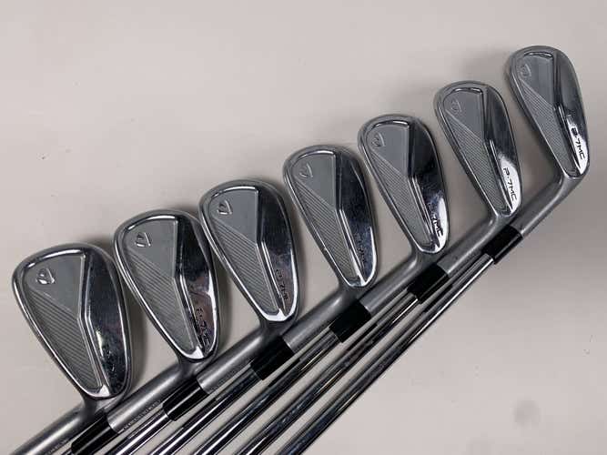 TaylorMade P7MC 2023 Iron Set 4-PW DG S400 Tour Issue Stiff Steel Mens RH