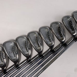 TaylorMade Rac OS 2005 Iron Set 3-PW Light Metal Regular Steel Mens RH