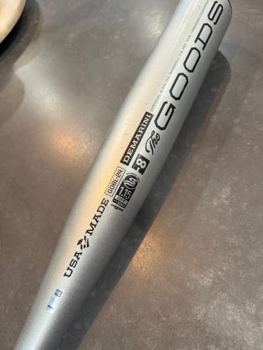 2024 DeMarini The Goods Hybrid USSSA Certified Bat (-8) 23 oz 31" (Used)