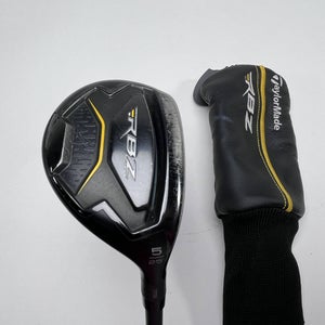 TaylorMade RocketBallz Black 5 Hybrid 25* RocketFuel 65g Stiff RH HC