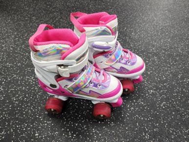 Used Cifaisi Junior Roller Quad Skates Pink Adjustable 11849-s000040453