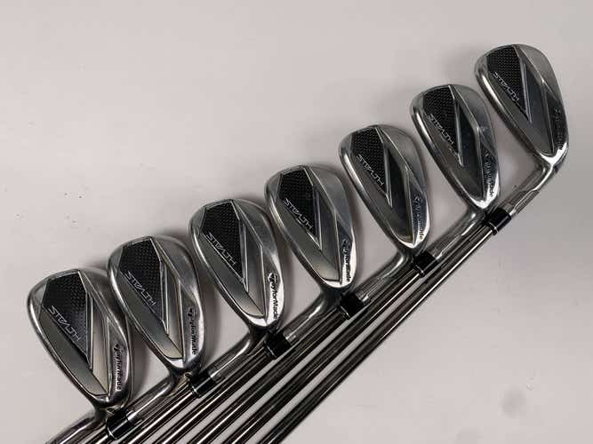 TaylorMade Stealth Iron Set 5-PW+GW UST Mamiya Recoil ESX 460 F2 Senior RH