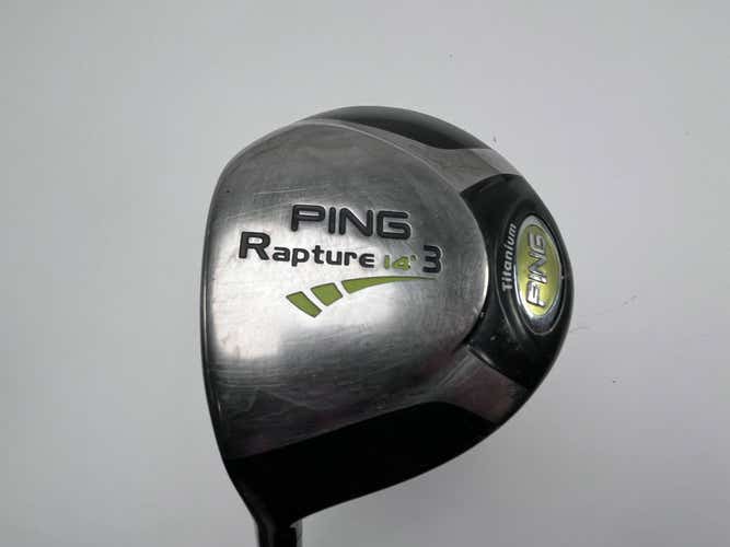 LEFTY Ping Rapture 3 Fairway Wood 14* Aldila VS Proto By You 85g Stiff LH
