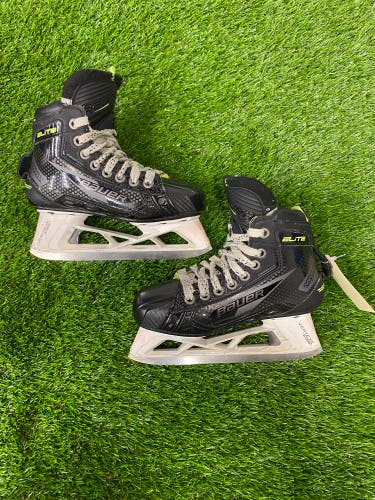 Bauer Elite Hockey Goalie Skates | Junior Size 1 (D)