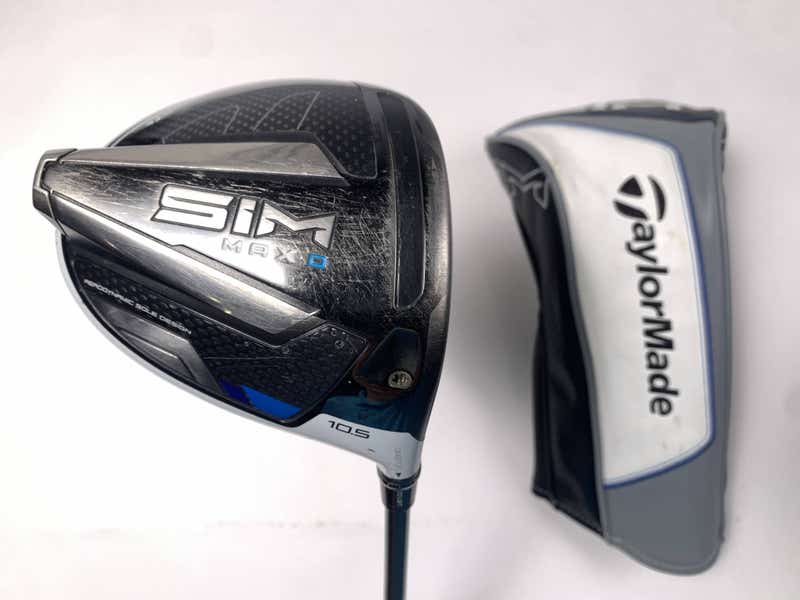 TaylorMade SIM MAX-D Driver 10.5* Bassara e42x5ct Senior RH HC