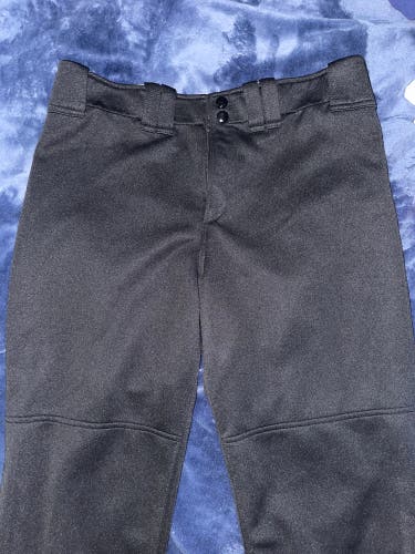 Black Women's Large Adult Mizuno Game Pants (Used)