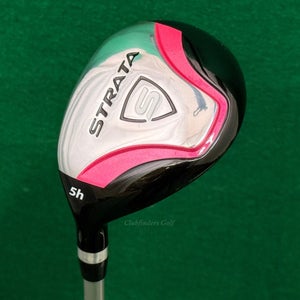 LH Lady Callaway Golf Strata 5h Hybrid Factory Graphite Ladies Flex