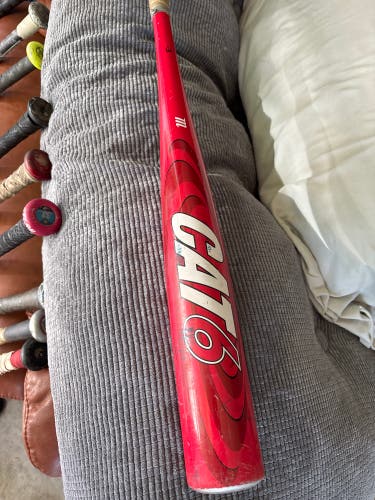 2015 Marucci CAT6 Alloy BBCOR Certified Bat (-3) 29 oz 32" (Used)