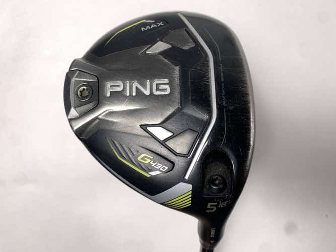Ping G430 Max 5 Fairway Wood 18* Project X HZRDUS RDX Smoke Red 6.0 70g Stiff RH
