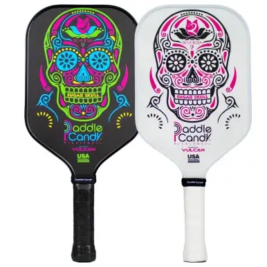 New Vulcan Skull Xl Pickle Ball Paddle 10299-020vcandy