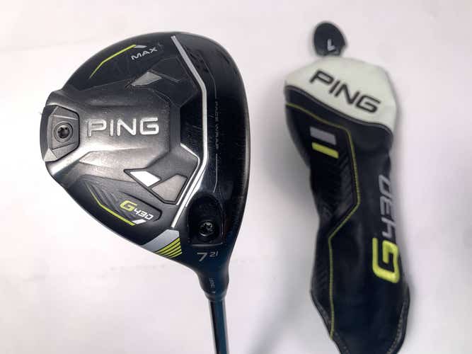 Ping G430 Max 7 Fairway Wood 21* Kai'li White 70X 70g Extra Stiff RH HC