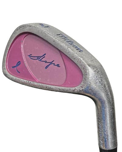 Wilson Hope Pink Ribbon Oversize 7 Iron RH Ladies Graphite 35" New Standard Grip