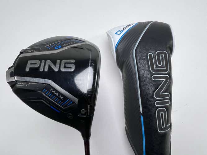 Ping G440 MAX Driver 9* Project X Denali Red 6.0 60g Stiff Graphite Mens RH HC