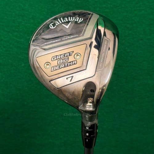 Callaway 2023 Great Big Bertha 21 Fairway Wood 7 Aldila Tour Green ATX65 Stiff