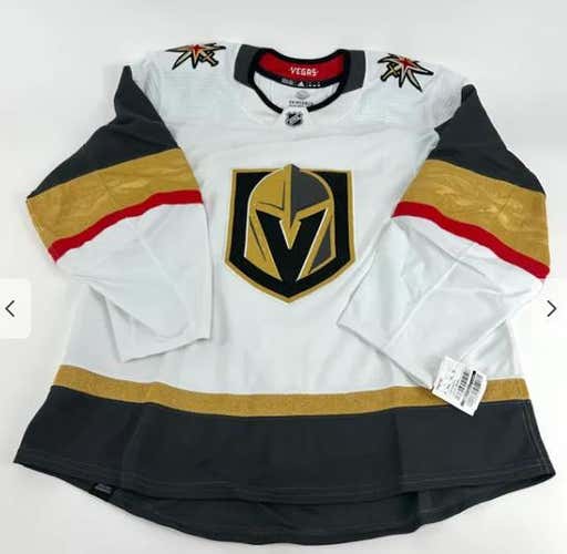 Brand New Away White Primegreen Vegas Golden Knights MIC Made in Canada Blank Game Jersey - Size 54