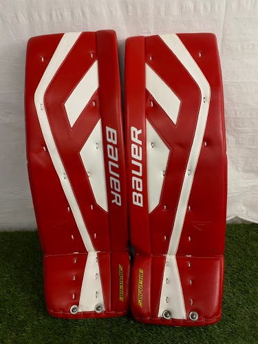 Bauer Supreme TotalOne NXG Goalie Leg Pads Pro Stock | Senior 34" (+.675)