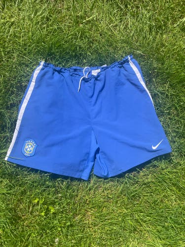 Blue XL Men's Brazil Nike Shorts (Used)