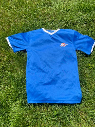 Oklahoma City Thunder Blue Medium Men's Shirt (Used)