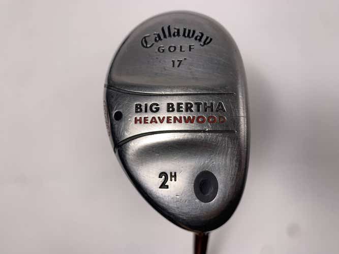 Callaway Big Bertha Heavenwood 2 Hybrid 17* RCH 75w Firm Graphite Mens RH