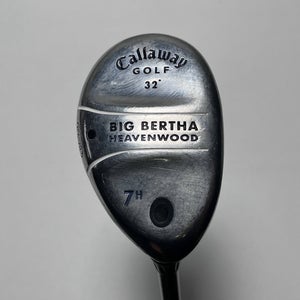 Callaway Big Bertha Heavenwood 7 Hybrid 32* Aldila 50g Ladies Graphite Womens RH
