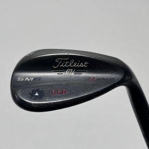 Titleist Vokey SM6 Jet Black Lob Wedge LW 60* 8 M-Grind NS Pro 950 Regular RH
