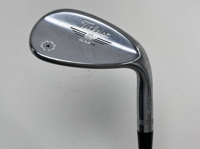Titleist Vokey SM7 Tour Chrome Sand Wedge SW 56* 10 Bounce S-Grind Wedge RH