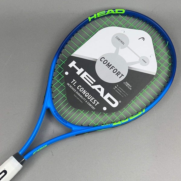 Head Ti Conquest Tennis Racquet 4 3/8" Grip & 108in Head Size