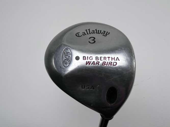 Callaway Big Bertha Warbird 3 Fairway Wood 15* RCH 90 Firm Graphite Mens RH