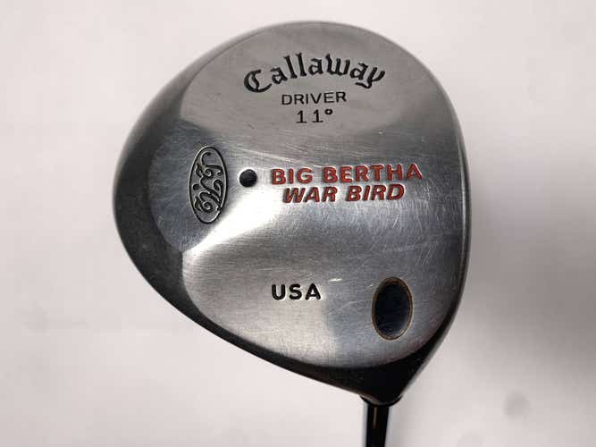 Callaway Big Bertha Warbird Driver 11* Memphis 10 Regular Steel Mens RH