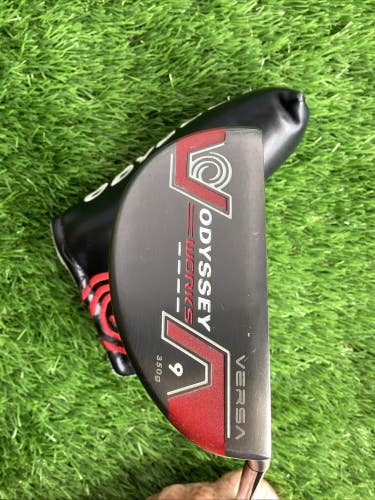 Odyssey Works Versa 9 Red Putter 34.5 VGC