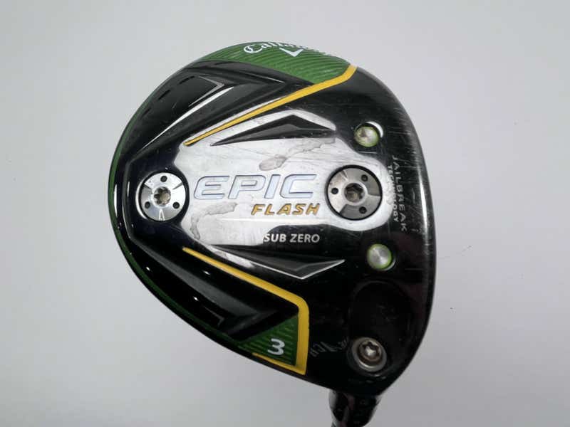 Callaway EPIC Flash Sub Zero 3 Fairway Wood 15* HZRDUS Smoke 6.0