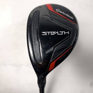 LEFTY TaylorMade Stealth Rescue 4 Hybrid 22* Fujikura Ventus Red 6R Regular LH