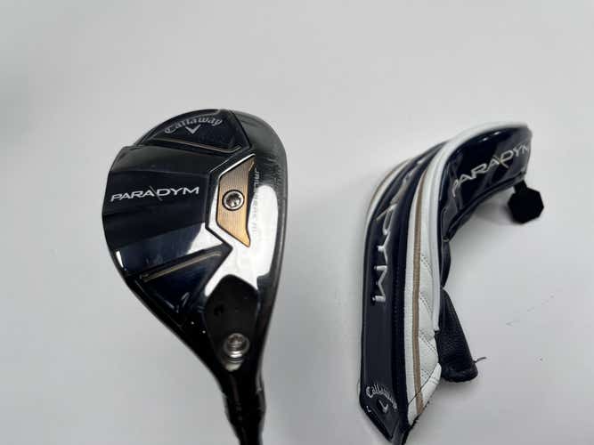 Callaway Paradym Hybrid 24* Project X HZRDUS 6.0 75g Stiff Graphite Mens RH HC