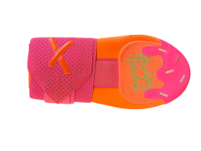 Absolutely Ridiculous Senior RAINBOW SHERBERT Sliding Mitt (Used)