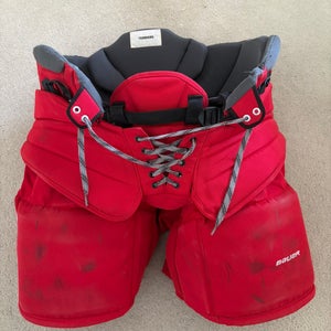 Senior Large Bauer Pro Hockey Goalie Pants Pro Stock (Used)