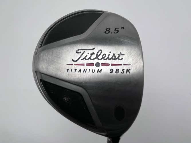 Titleist 983 K Driver 8.5* True Temper Dynamic Gold S400 Stiff RH