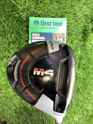 TaylorMade M4 Driver 10.5* With Atmos 5R Regular Graphite Shaft