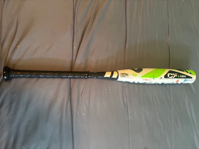 2017 DeMarini CF Zen Composite USSSA Certified Bat (-8) 23 oz 31" (Used)