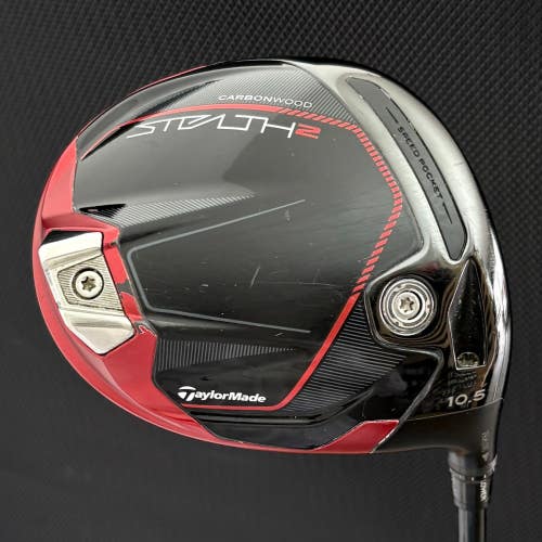 TAYLORMADE STEALTH 2 DRIVER (10.5 DEGREE) + HEADCOVER