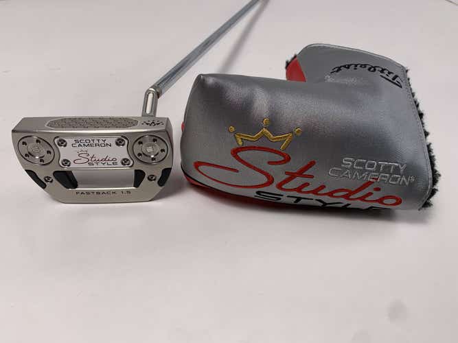 Scotty Cameron Studio Style Fastback 1.5 2025 Putter 34" Mens RH HC NEW