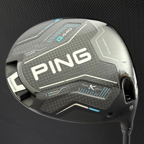 PING G440 K DRIVER (9 DEGREE) + HEADCOVER