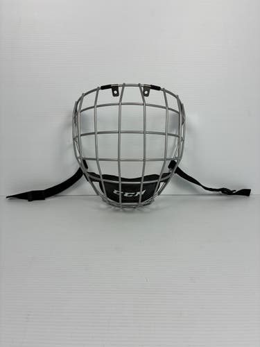 Used Large CCM FM580 Full Cage - Silver