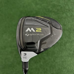 LH Taylormade M2 15 Degree 3 Wood / Regular