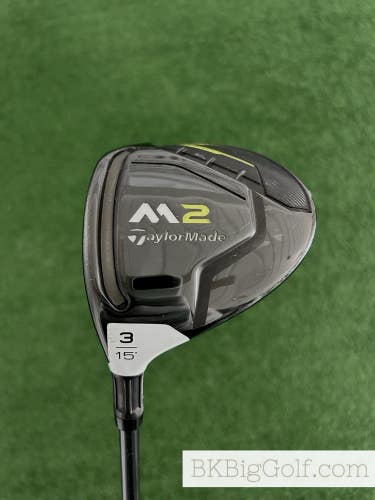 LH Taylormade M2 15 Degree 3 Wood / Regular