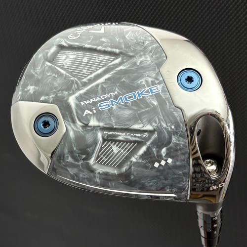 CALLAWAY PARADYM AI SMOKE TRIPLE DIAMOND DRIVER (8 DEGREE) + HEADCOVER