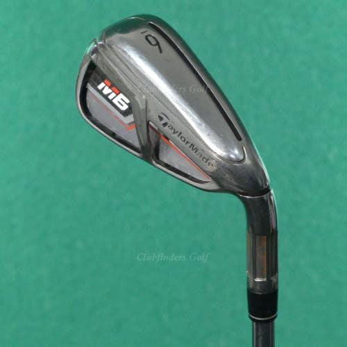 TaylorMade M6 Single 6 Iron Factory KBS Max 85 Steel Stiff