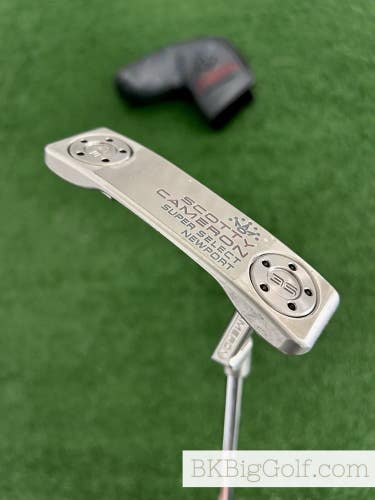 NEW Titleist Scotty Cameron Super Select Newport 2 34 Putter w Headcover