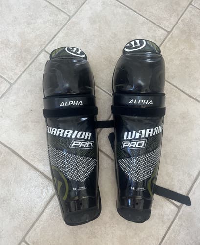 Senior Warrior Alpha Pro 15" Shin Pads (Used)